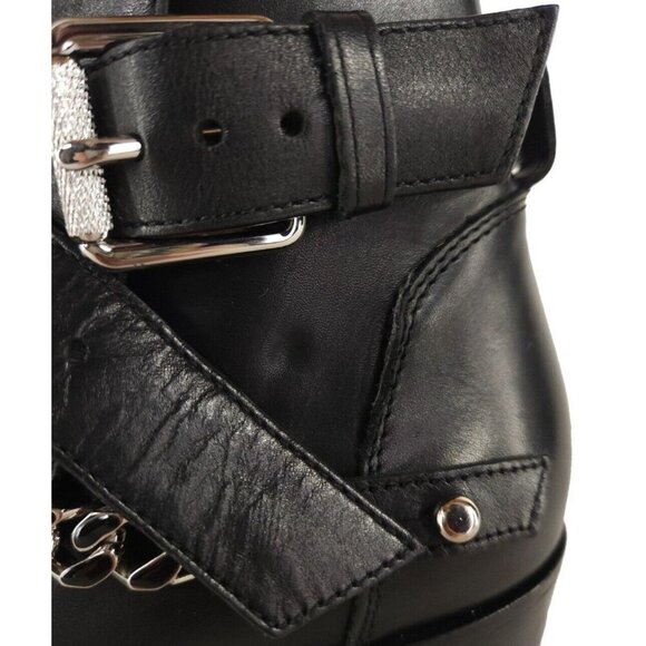AMIRI Jodhpur Chain Boots 39 US 6 Mens Black Leather ASIS - Picture 11 of 16